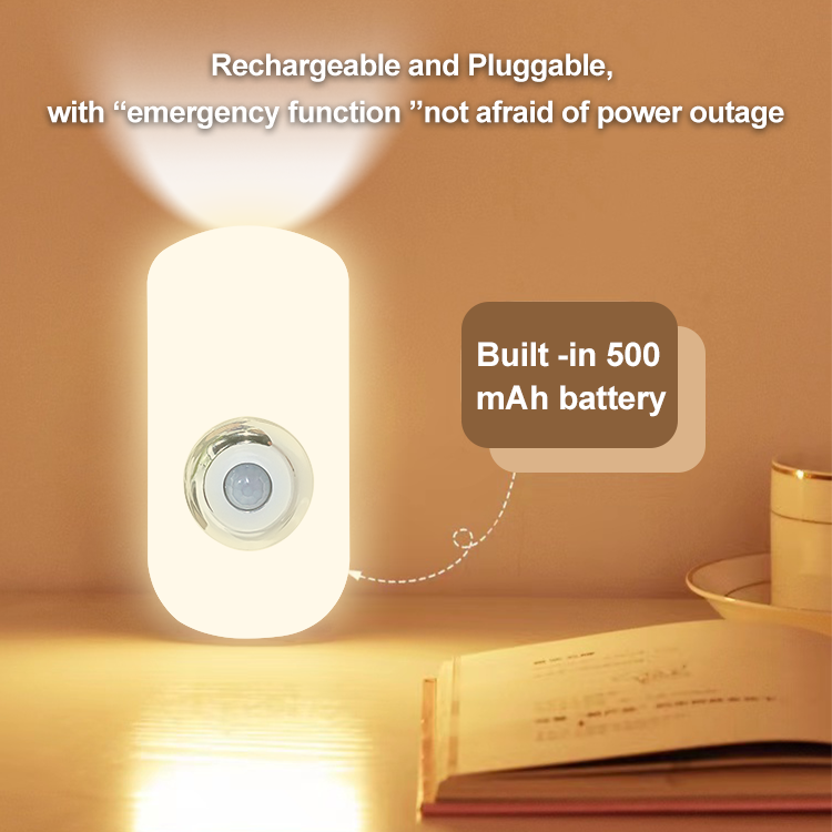 US EU Plug-in Auto Sensor Control LED Wall Socket Baby Nursing Sleeping Lamp plug in Night Light Lamp For Bedroom Hallway Bathro