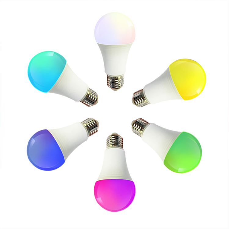 Popular Color Changing RGB Bulb With Remote Control Dimmable LED Bulb 7W 600LM CE ROHS