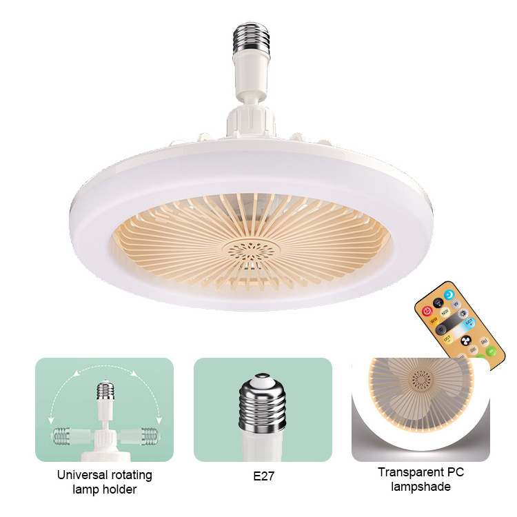 Remote Control Led Bladeless Ceiling Light Modern Ceiling Fan With Light Dimming Ceiling Lamp