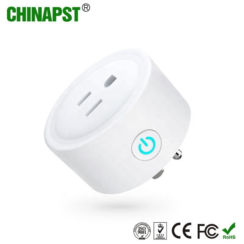 Mini wifi smart plug 16A power switch support Alexa Google Home Tuya PST-BSD01