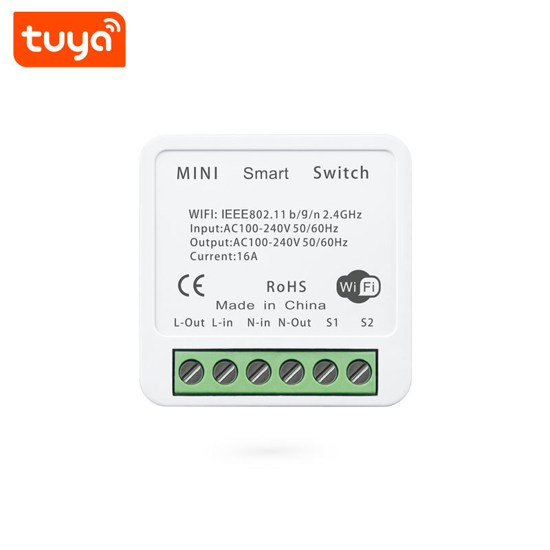 Newest Remotely Control Home Appliances Tuya Smart Life APP WiFi Mini Switch  PST-AP-SMT