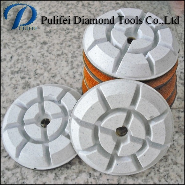 Floor Grinder Tools of Wet/Dry Abrasive Diamond Polishing Pad for Granite/Marble/Epoxy/Concrete/Terrazzo