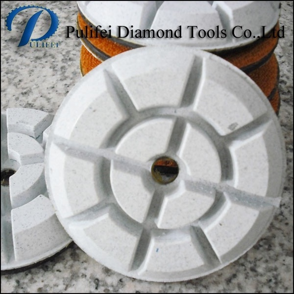 Floor Grinder Tools of Wet/Dry Abrasive Diamond Polishing Pad for Granite/Marble/Epoxy/Concrete/Terrazzo