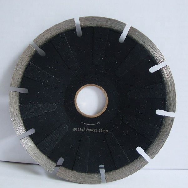 Diamond Concave Cutting Blade T Segmented Cutting Disc For Granite Marble Sandstone Hot Press Diamond Blade