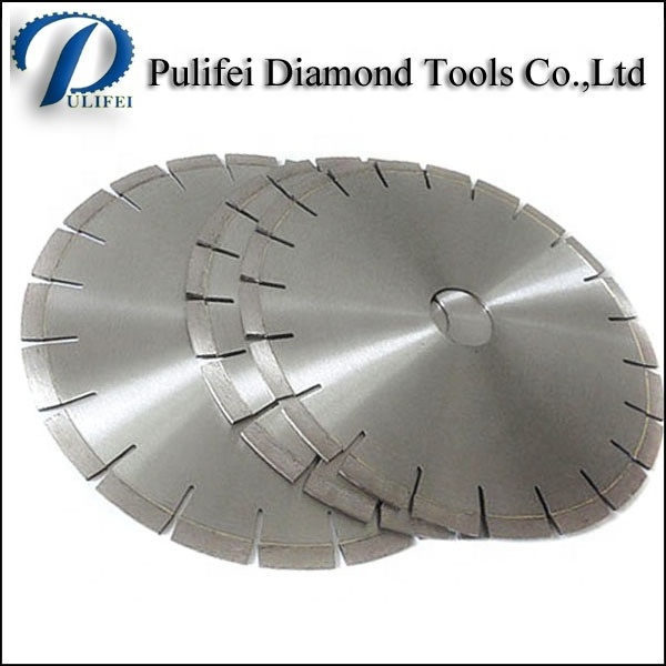 Sandstone Granite Quartz Stone Cutting Diamond Blade -Bridge Saw Segmented 10 mm 12 mm 15 mm  Height Stone Cutting Blade