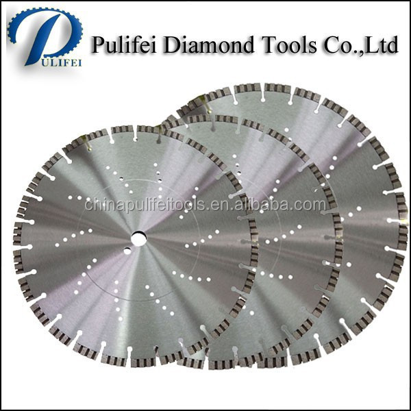 Laser Welded Saw Blade Turbo Segment Granite Concrete Saw Blade Common Use Diamond Blade