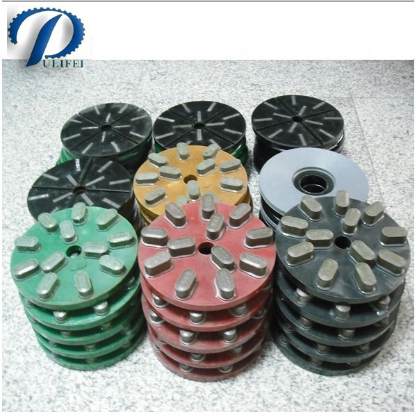 200mm Stone Surface Finishing Metal Segment filled in Resin Stone Polishing Wheel and Marble Polishing Wheel 250mm