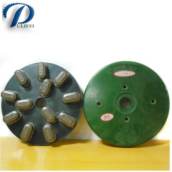 200mm Stone Surface Finishing Metal Segment filled in Resin Stone Polishing Wheel and Marble Polishing Wheel 250mm