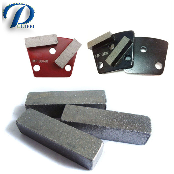 Diamond Floor Grinding Tool Part 40x12x12mm Diamond Floor Grinding Segment Weld Metal Plate for Floor Grinder