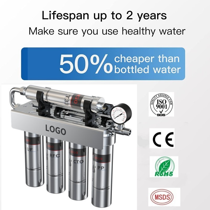 Oem Water Filter stainless steel Uf Drinking Water Filters Purifier Cheap price Best water purification system For Home