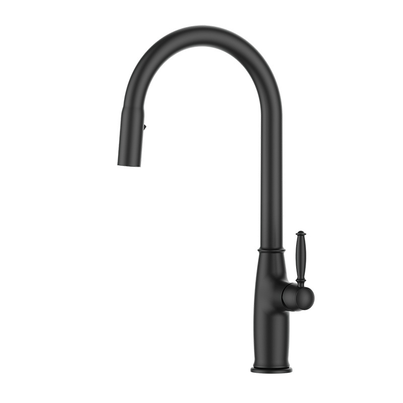 New Design American Standard Pull Out Spray white kitchen faucet washing tap water drinking kitchen faucet