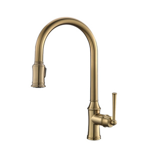 Hot Selling American Brushed Gold modern bathroom faucet mixer water tap kitchen faucet hot and cold