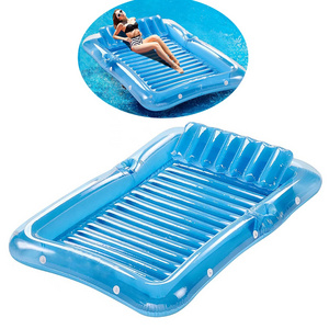 Swimming Pool Suntan Tub Inflatable Lounge Water Raft Float