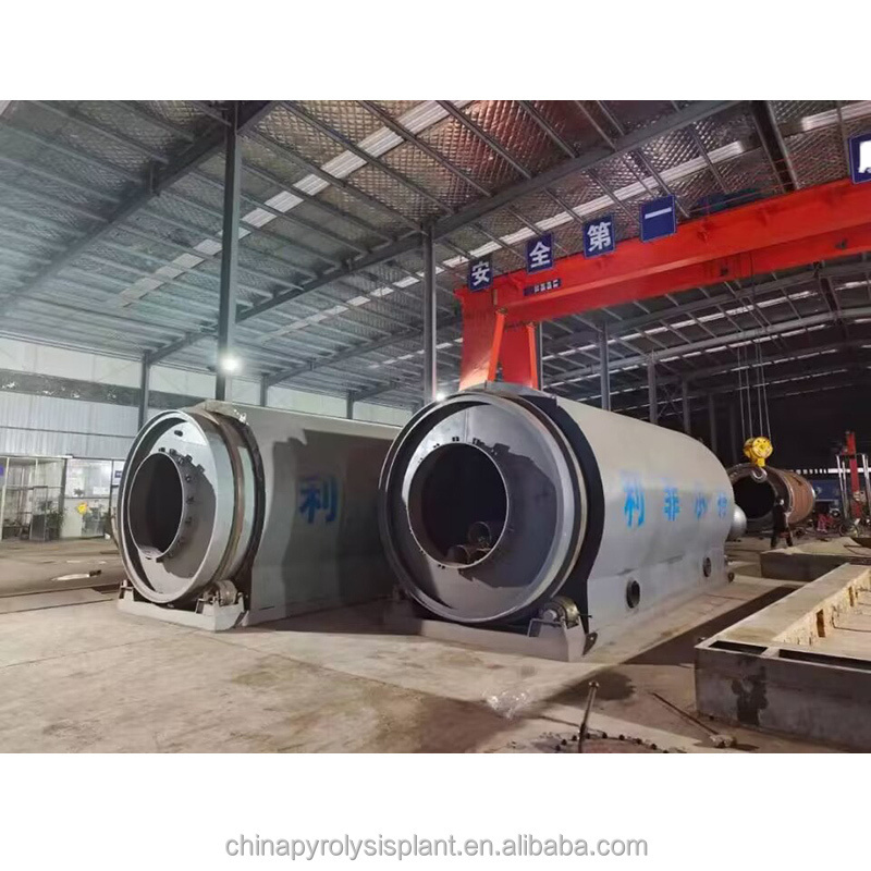 Continuous Tyre Pyrolysis Plant With Tyre Retreading Machine /Plastic Pyrolysis Plant