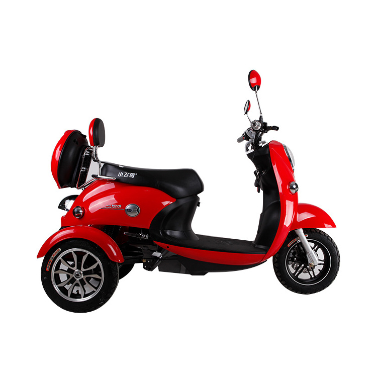 DDT073 three wheels electric wheelchair scooter for elderly and disabled people