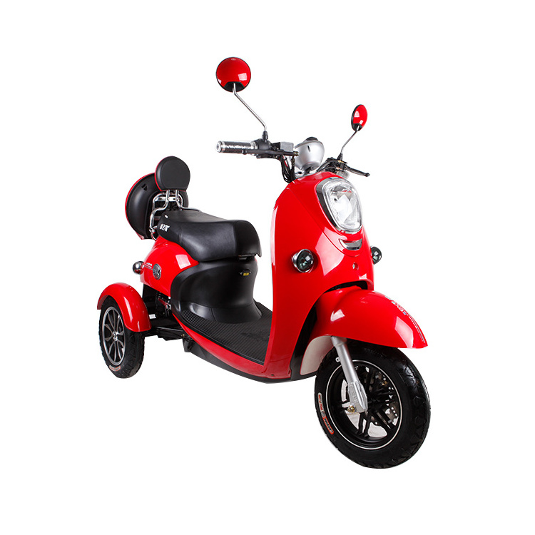 DDT073 three wheels electric wheelchair scooter for elderly and disabled people