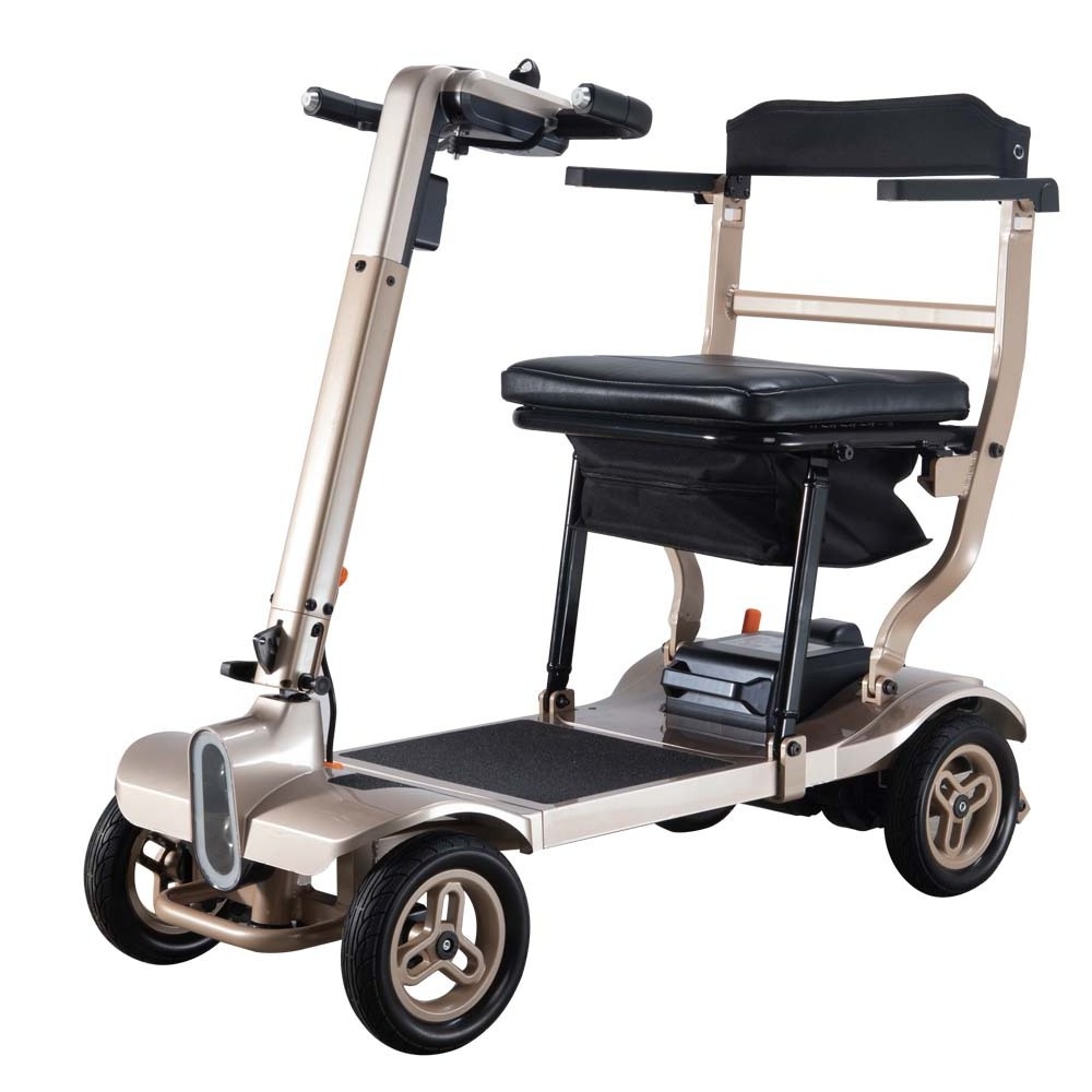 2023 Best Selling Folding Scooter Wheelchair Rehabilitation Therapy Supplies Electric Mobility Scooters