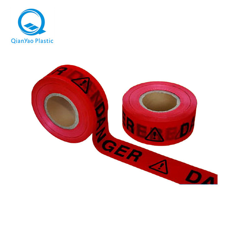 Waterproof Free Sample Colorful Traffic Barricade Warning Tape