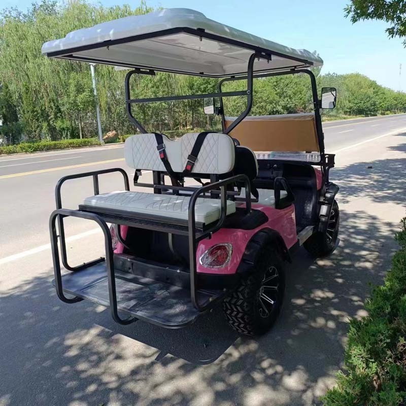 Pink golf carts electric