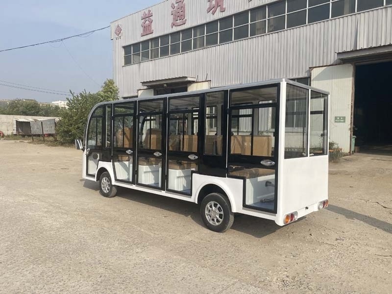 Electric Tourist Train Bus Electric Classical Sightseeing Bus On Sale For Factory Mini Bus Electric