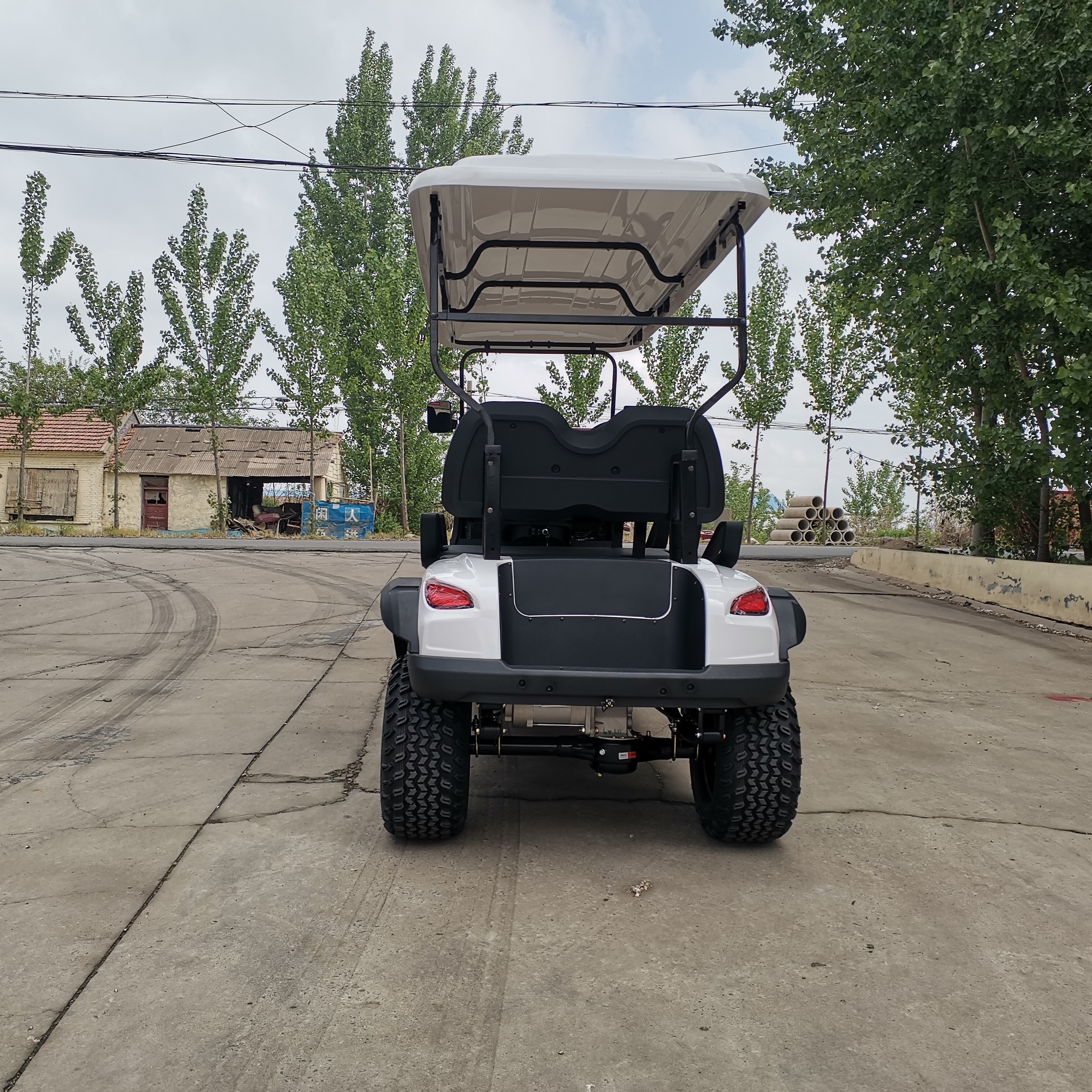 Free Shipping Club golf cart Lifted 4+2 Passenger Golf Cart with seats Outdoor 4+2 seat AC 48V Golf Cart