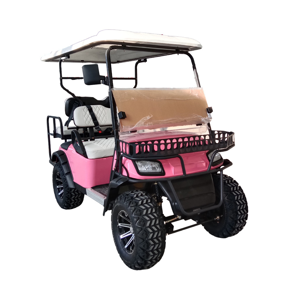 Pink golf carts electric