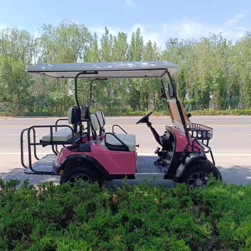 Pink golf carts electric