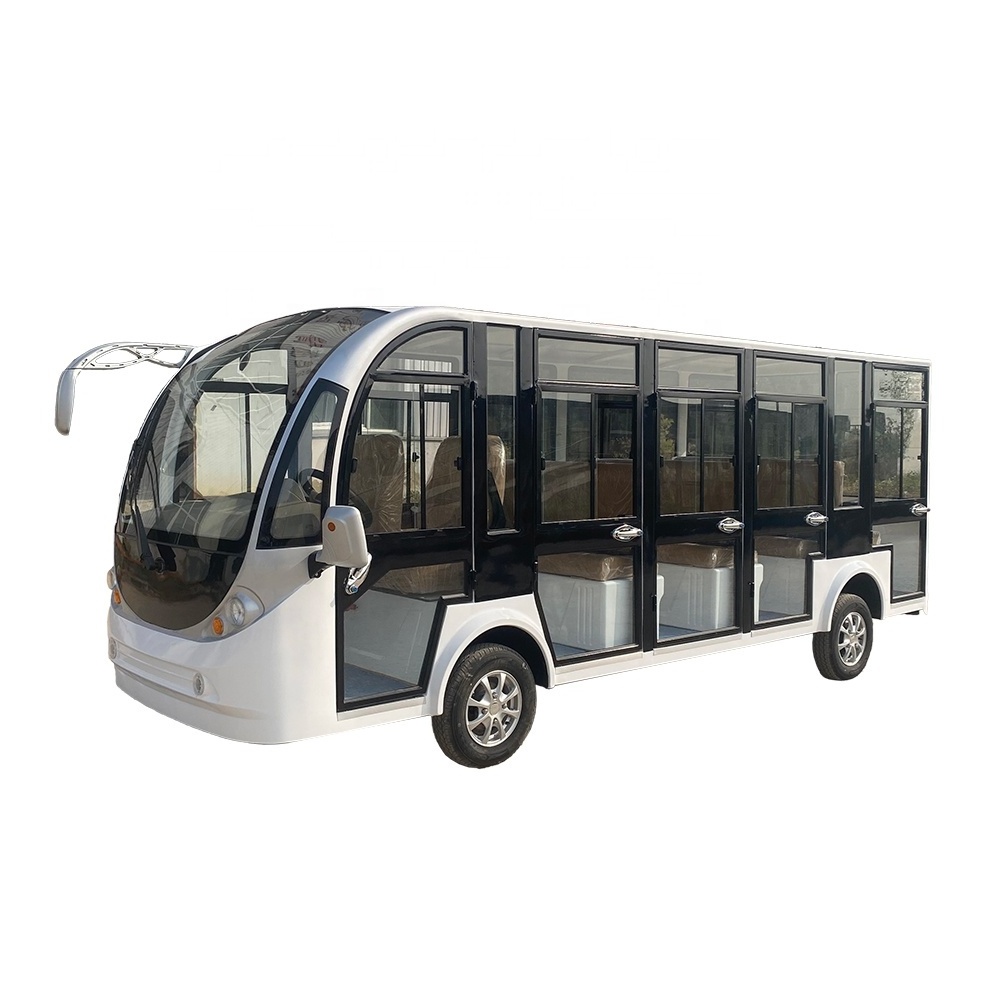 Electric Tourist Train Bus Electric Classical Sightseeing Bus On Sale For Factory Mini Bus Electric