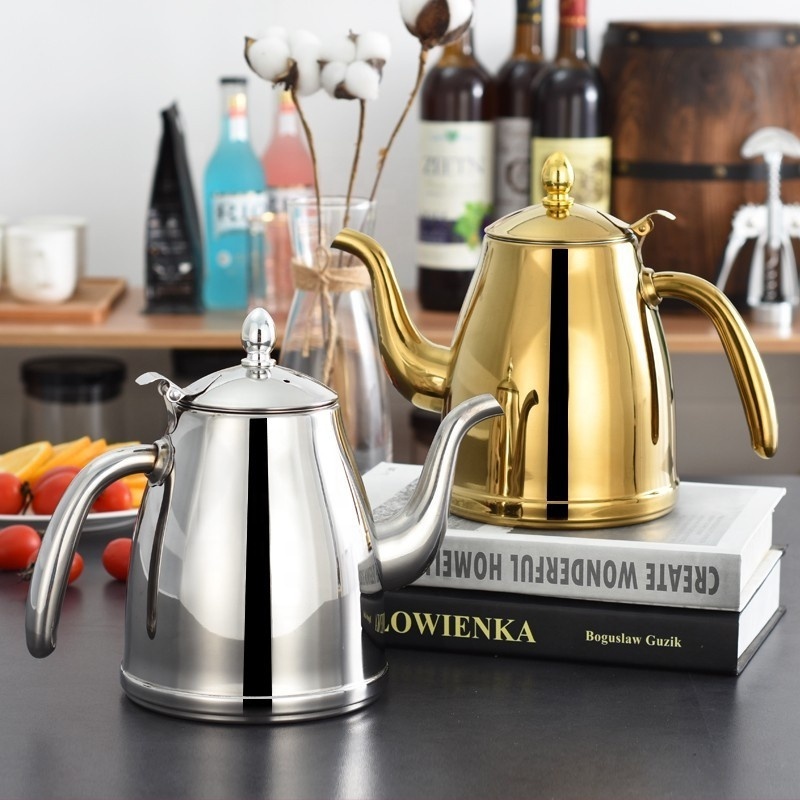 Sell well stainless steel kettles suitable for gas furnaces for camping out portable water kettle