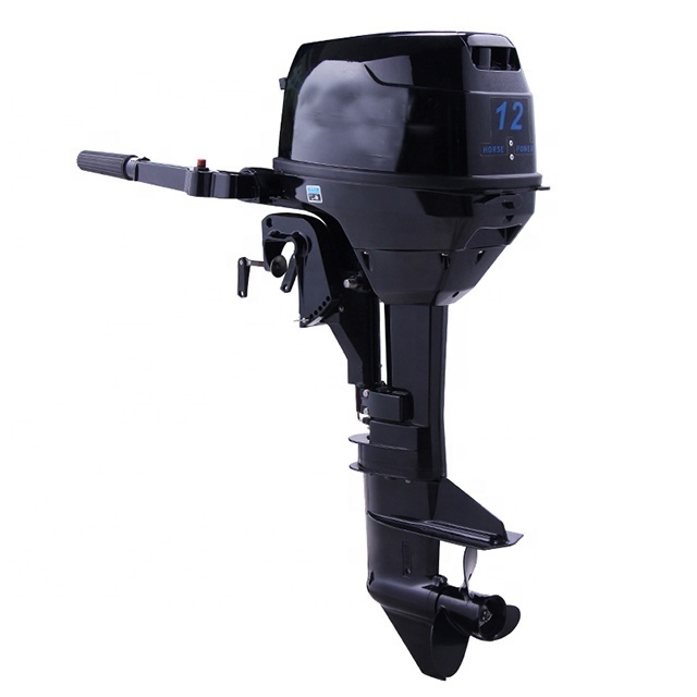 New 12 HP Water-Cooling Gasoline 2-Stroke Outboard Motor 12HP Speed Boat Engine with Diesel Diesel Engine