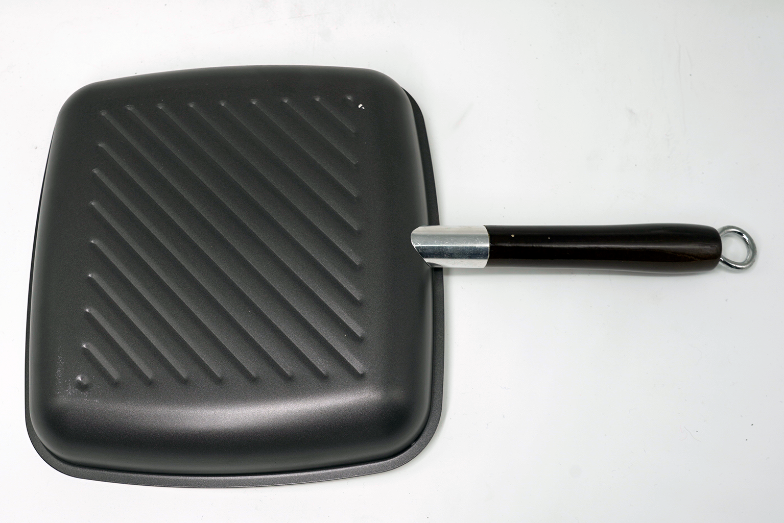 non stick marble coating forged shape carbon steel grill pan ceramic pan