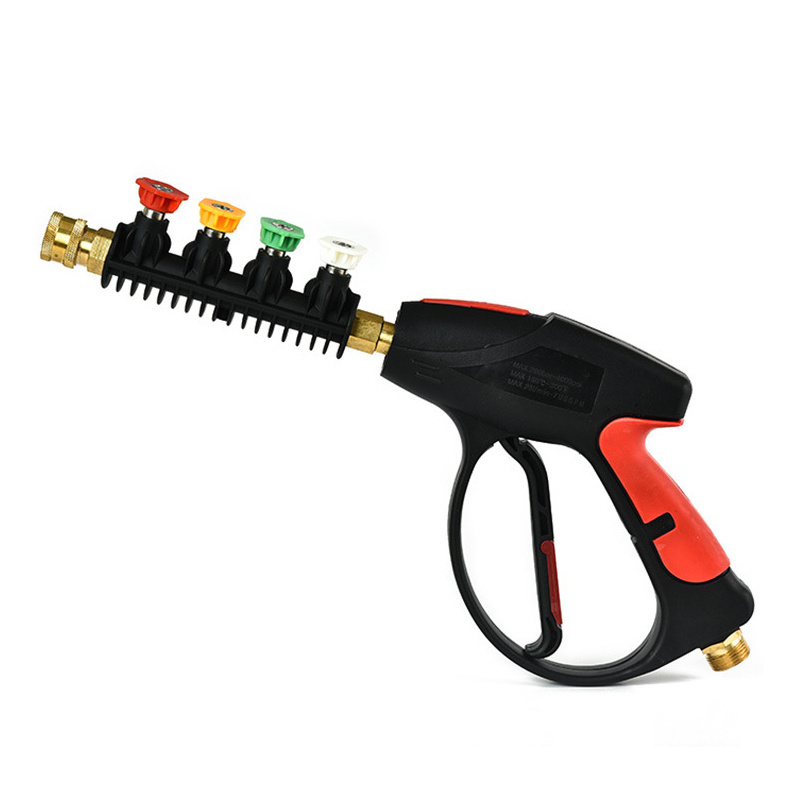 Adjustable High Pressure Car Washer Gun Lance Spray Nozzle High Pressure Washer Gun Car Wash Sprayer Garden Cleaning Accessories