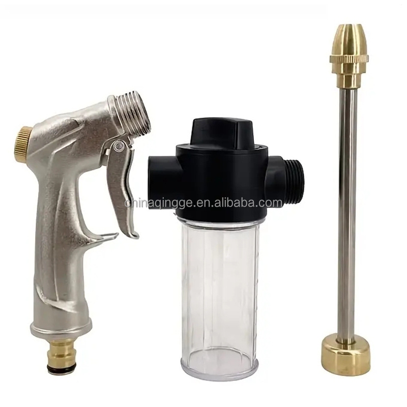 plastic bottle long nozzle Car Wash High Pressure Water Guns Water Gun Hose Nozzle Garden Tools Set Car Wash Foam Water Gun