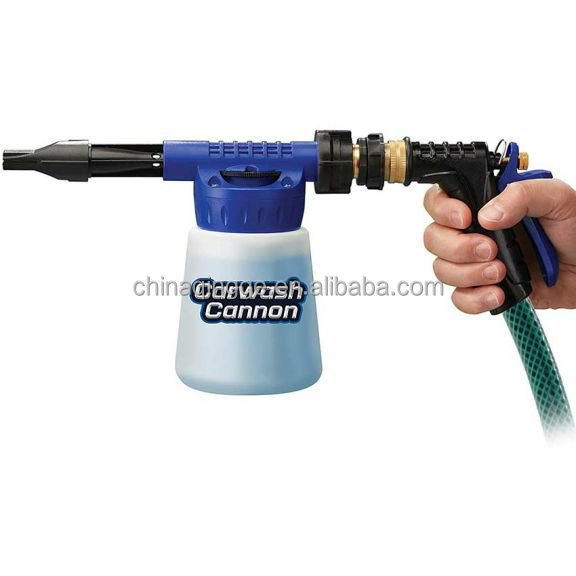 Carwash Cannon Soap Foam Cannon Car Wash Blaster Hose Nozzle Spay Gun Just Spray and Rinse Car Washer Accessory Carwash Cannon