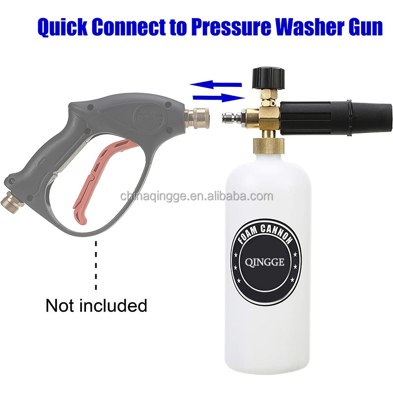 Custom Car Wash Gun Foam Cannon Gun Car Wash Spraying Cordless High Pressure Washer Gun High Pressure Car Washer Pressure Washer