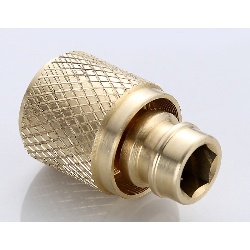 Wholesale Brass Garden Hose Nozzle Water Metal Sprayer with Garden Hose Connector Durable Metal High Pressure Garden Hose Nozzle