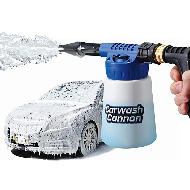 Carwash Cannon Soap Foam Cannon Car Wash Blaster Hose Nozzle Spay Gun Just Spray and Rinse Car Washer Accessory Carwash Cannon