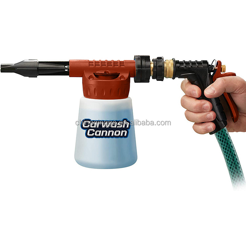 Custom Carwash Cannon Sprayer Car Washing Spray Gun Snow Water Foam Cannon Car Wash Water Foam Gun Car Wash Spraying Foam Cannon