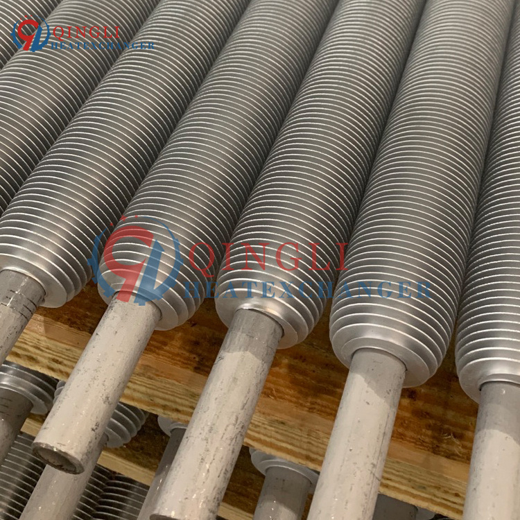 Aluminum Fin Tube Aluminum rolled pipe for Heat Exchanger Part