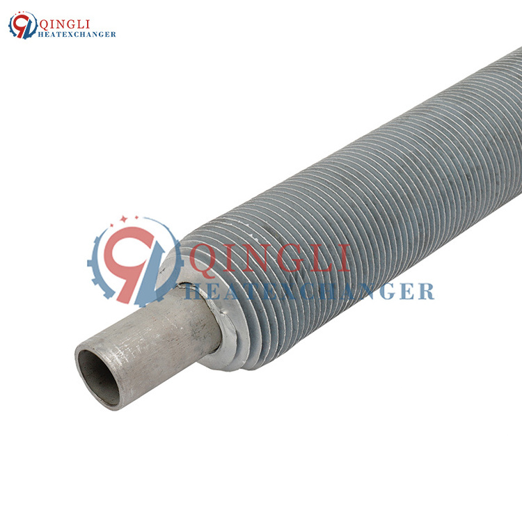 Aluminum Fin Tube Aluminum rolled pipe for Heat Exchanger Part