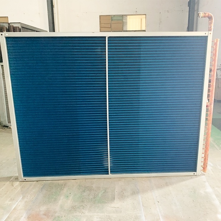 Air conditioning unit surface cooler water-cooled air conditioning radiator copper tube aluminum fin condenser