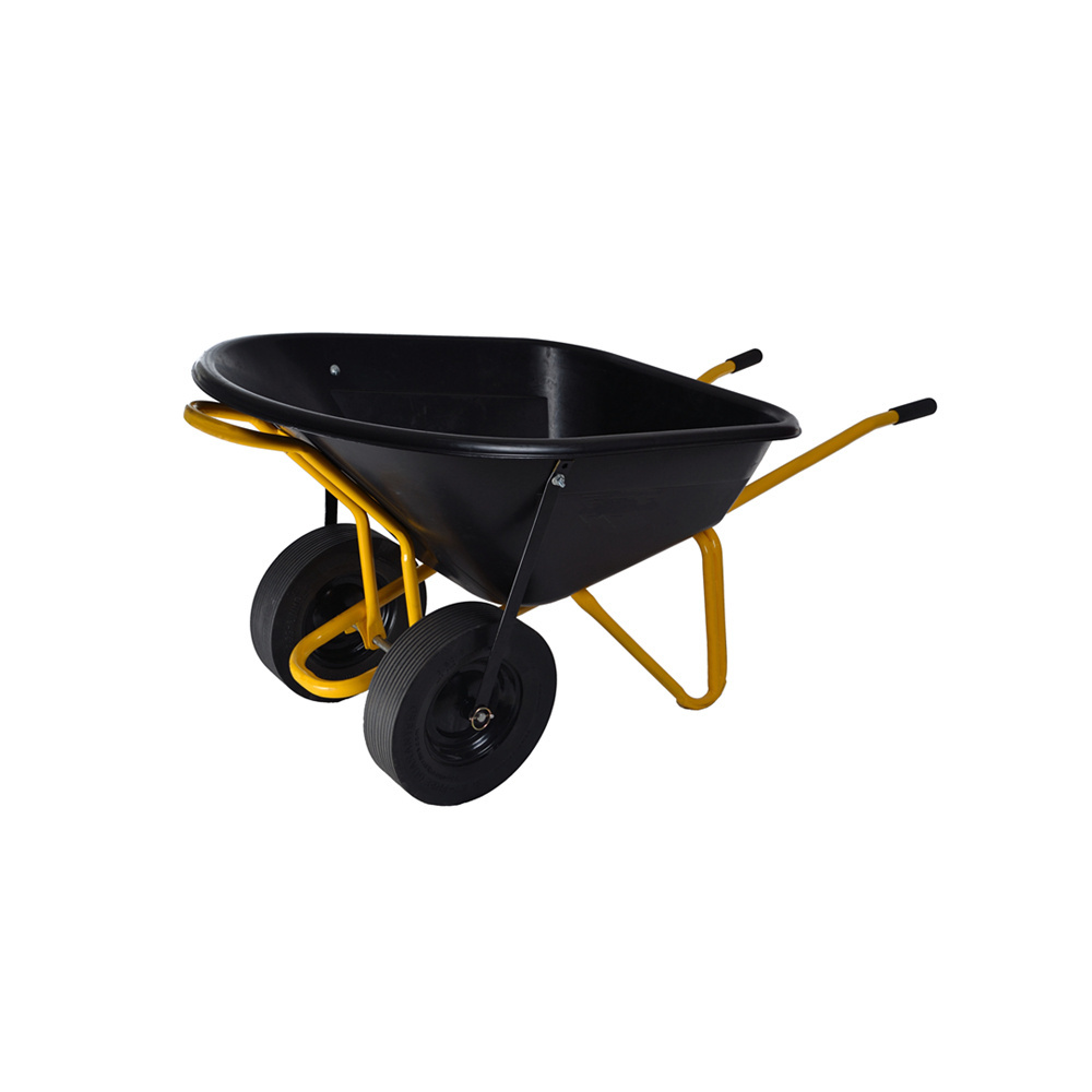 2 wheel high quality wheelbarrow with garden and construction