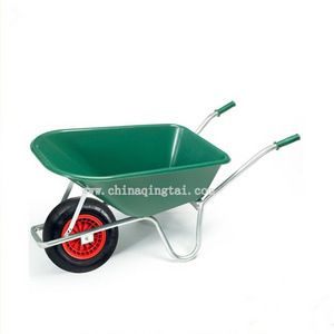 Large metal used convenient garden carts and wheelbarrow