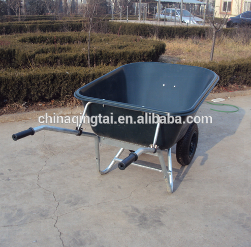 Heavy duty construction chinese two wheel wheelbarrow