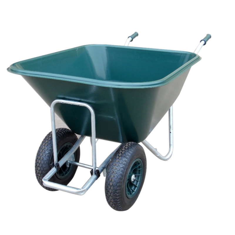 Heavy duty construction chinese two wheel wheelbarrow