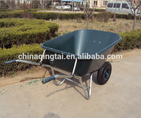 Heavy duty construction chinese two wheel wheelbarrow