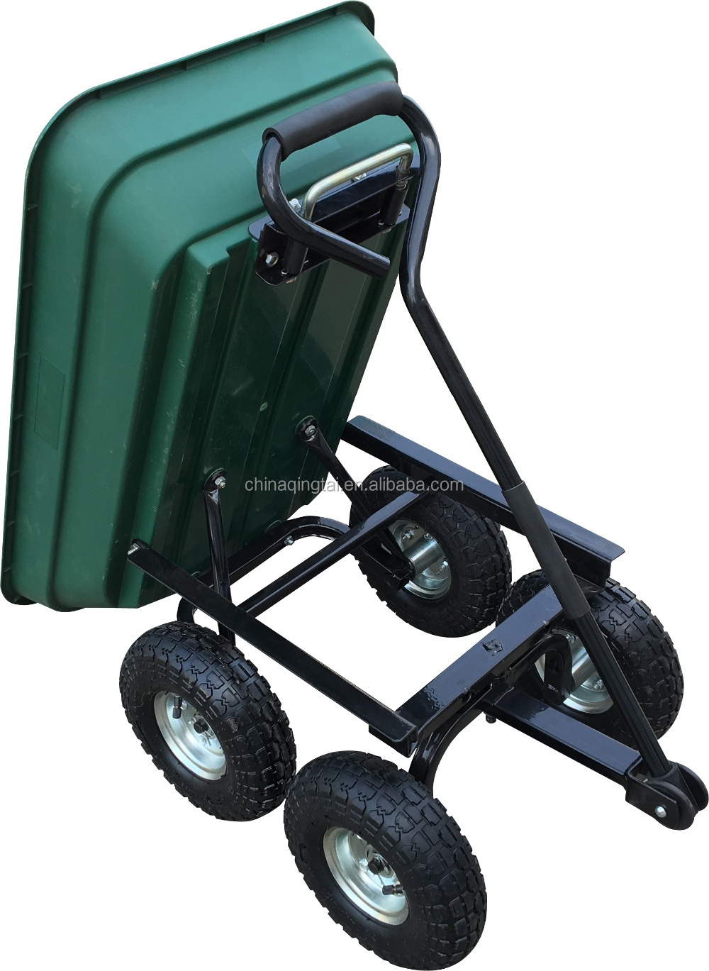 Easy assembly tool cart garden cart with 4 wheel beach wagon