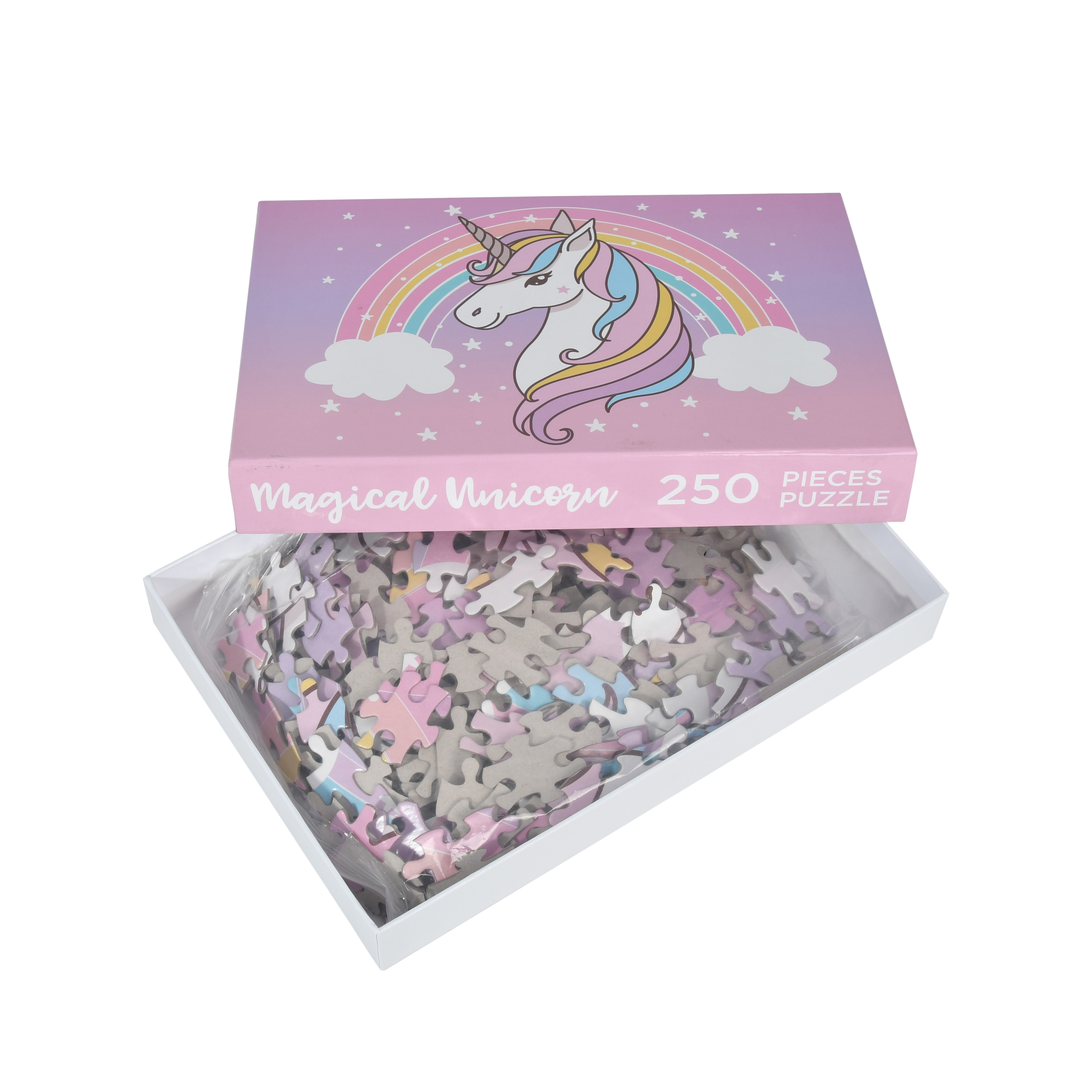 Puzzle Factory Hot sale Wholesale Custom 250  500 1000 Piece Diy Kids Toys Unicorn Jigsaw Puzzle