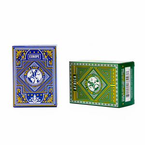 Custom Logo Design Advertising Full Color Game Poker Playing Card with Box