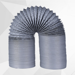 Top Quality Various Sizes PVC Aluminum Foil Flexible Duct Hose for HVAC Ventilation